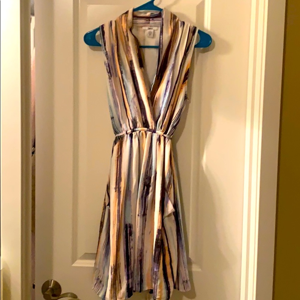 Bar III color striped dress Medium